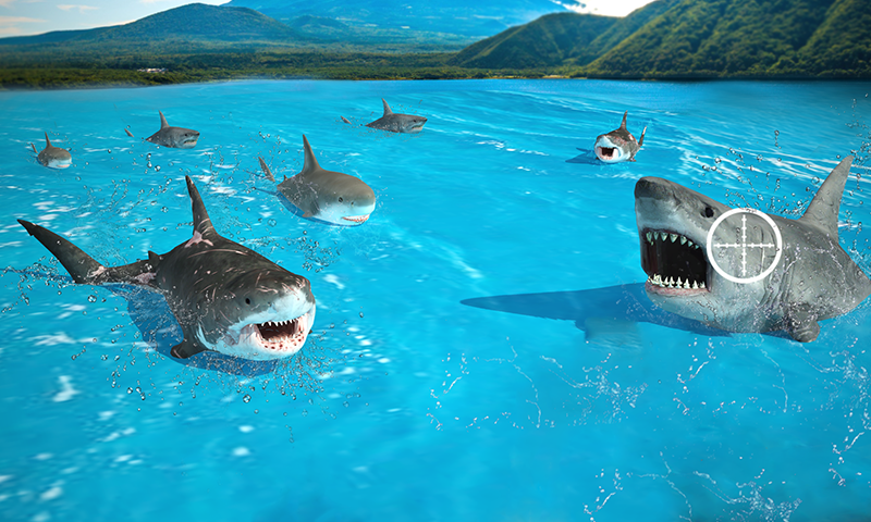 Screenshot 1 of शार्क शिकार गहरा गोता 2 13