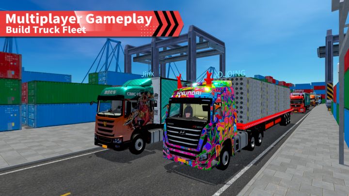 Screenshot 1 of Truck Simulator Trực tuyến-Nhiều người chơi 