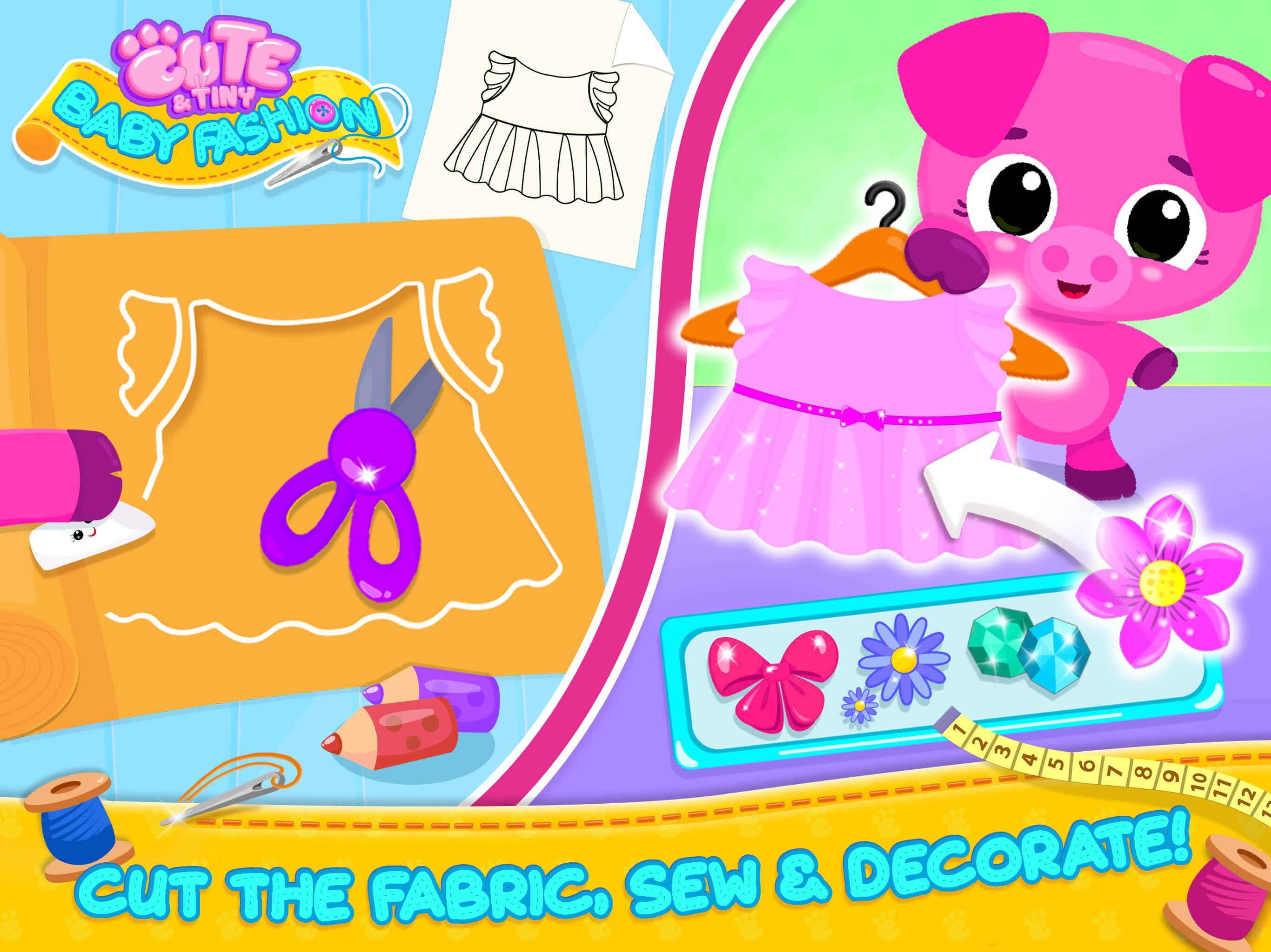 Cute & Tiny Baby Fashion - Design & Dress Up Fun Game Screenshot