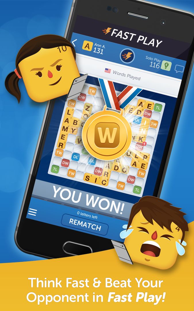 Words With Friends – Play Free 게임 스크린 샷