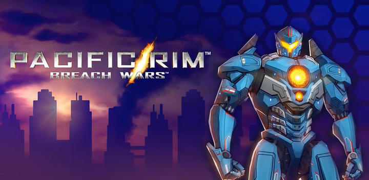 Banner of Pacific Rim Breach Wars - Robot Puzzle Action RPG 