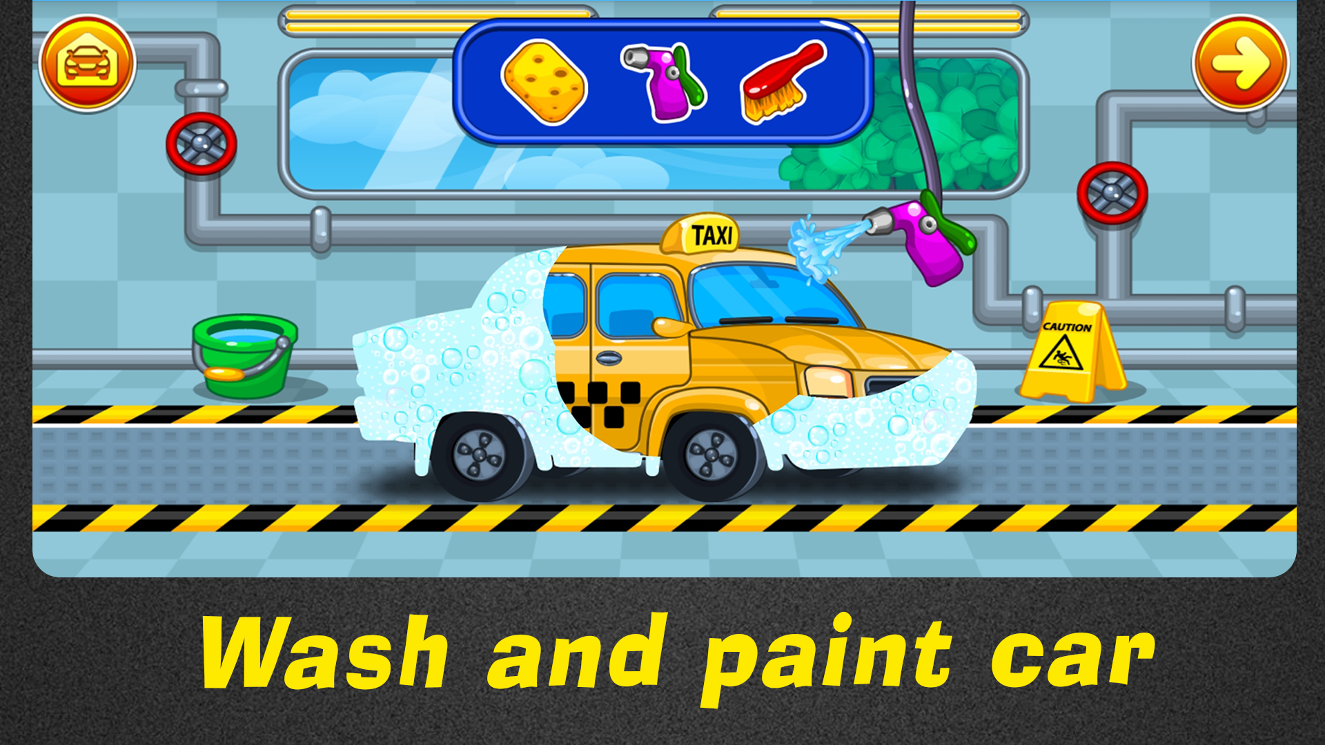 Cuplikan Layar Game Car wash