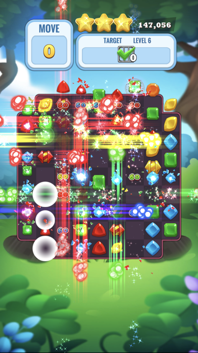 Captura de Tela do Jogo Jewel Match Blast : Fun Puzzle