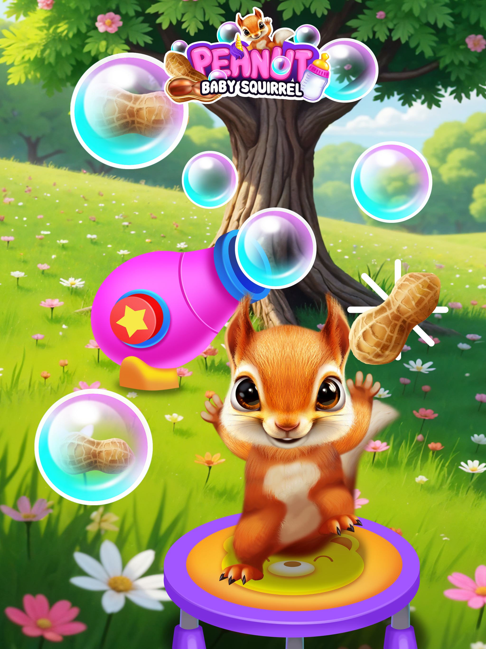 Peanut the Squirrel Game Screenshot