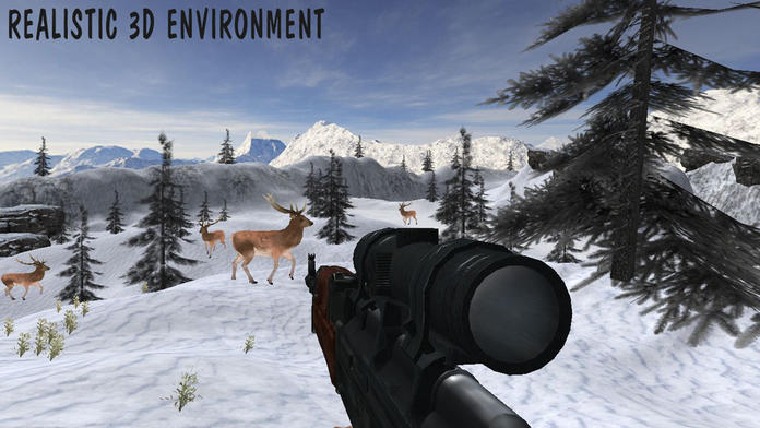 Captura de Tela do Jogo Deer Jungle Sniper Hunter 2016: Hunt in Amazon Forest Pro