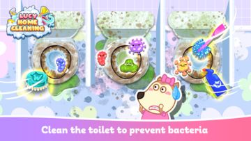 Lucy Home Cleaning Girls Game Game Screenshot
