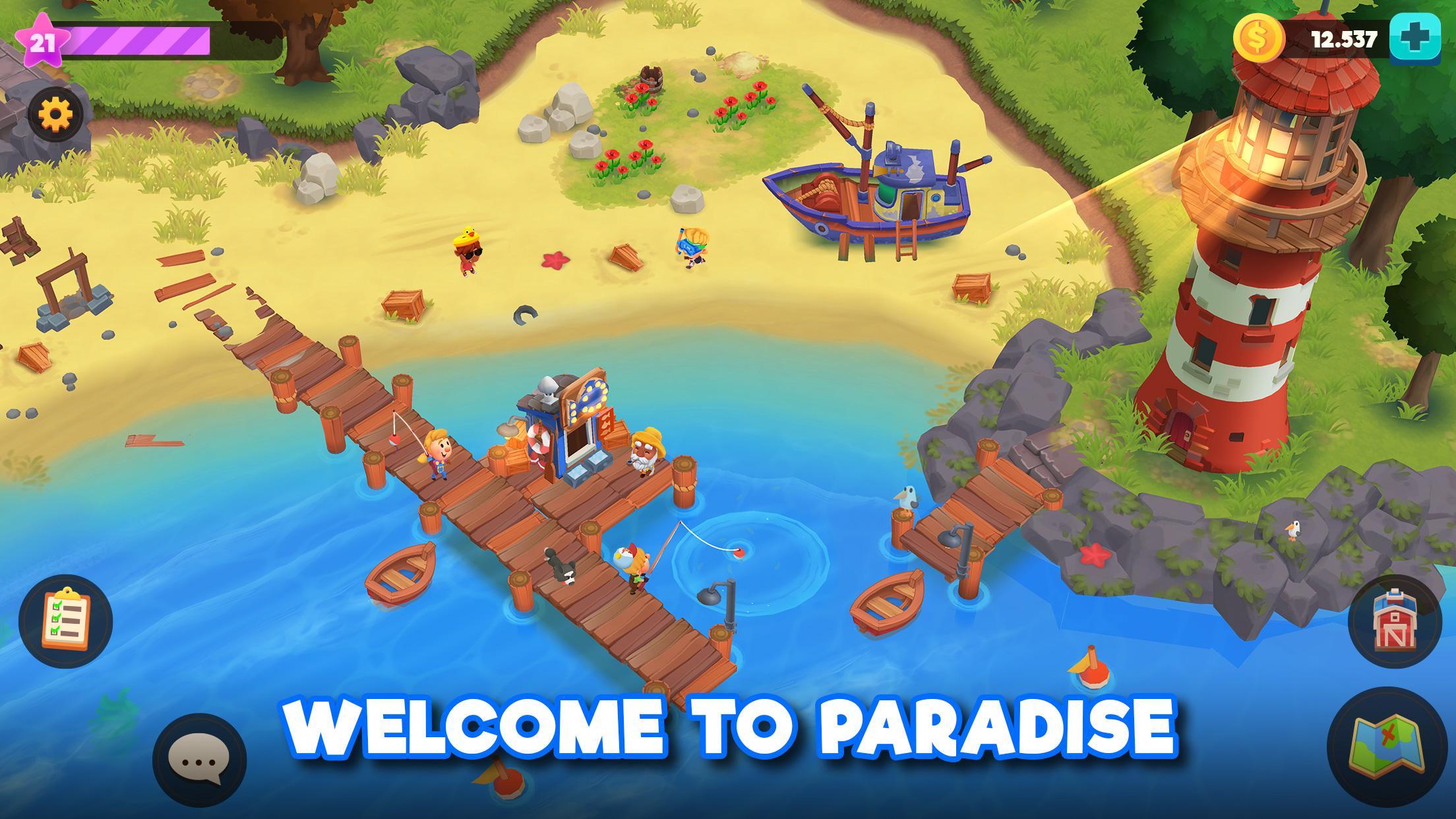 WeFarm: Build a Town & Explore 遊戲截圖