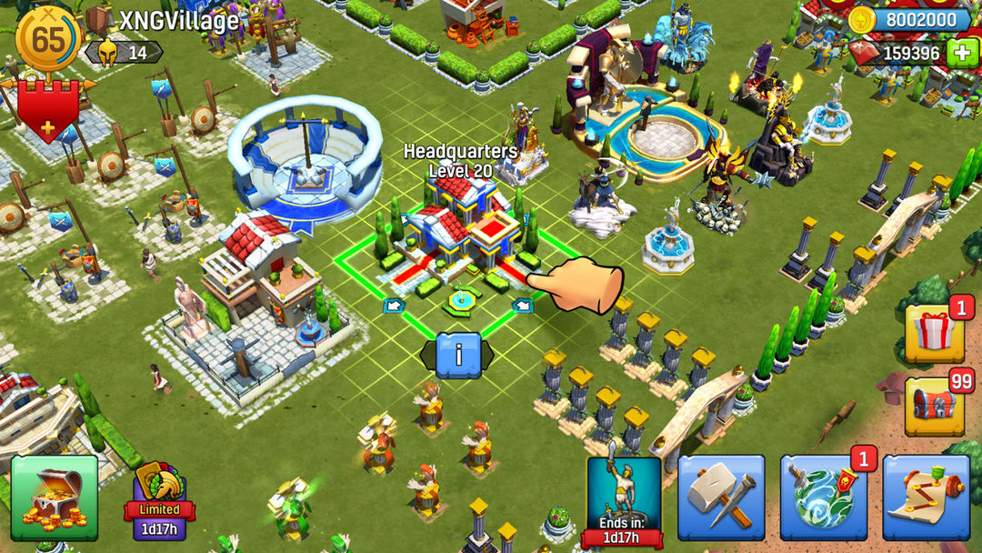 Screenshot of Gladiator Heroes Clash Kingdom