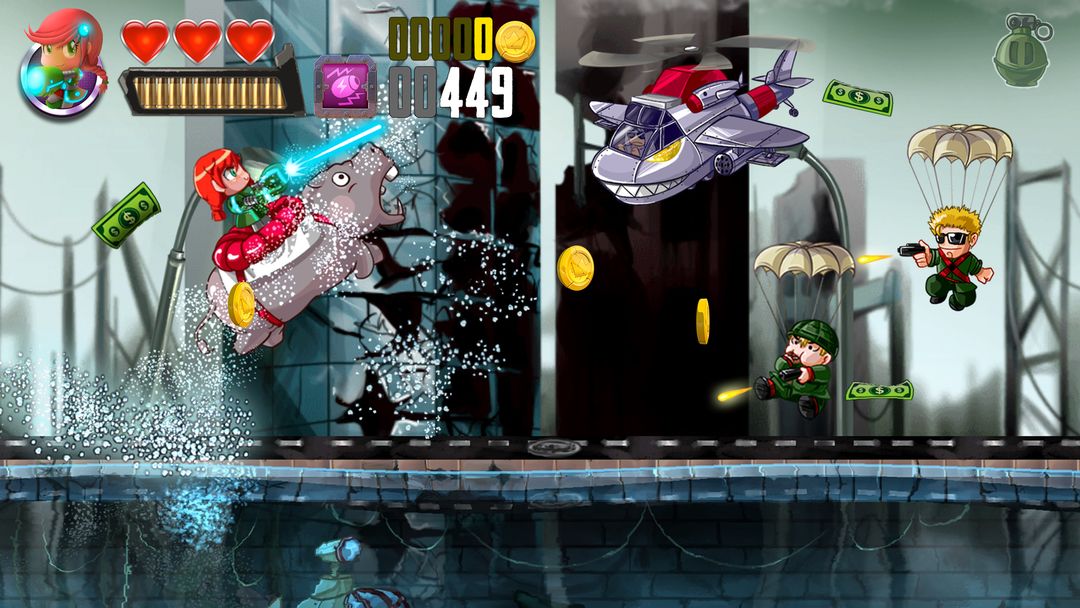 Ramboat - Offline Action Game screenshot game