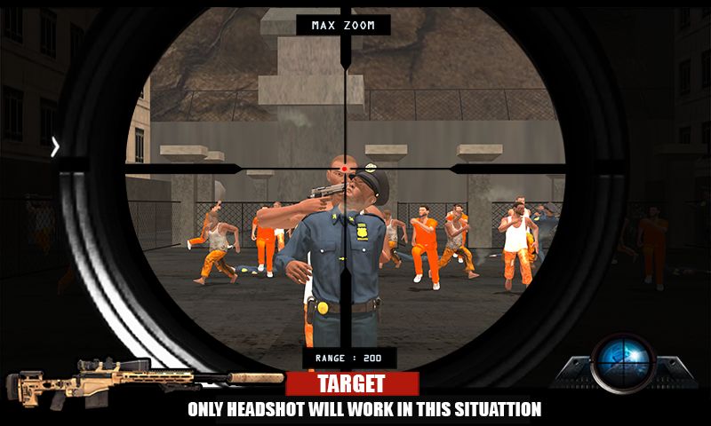 Screenshot of Prison Sniper Survival Hero - FPS Shooter
