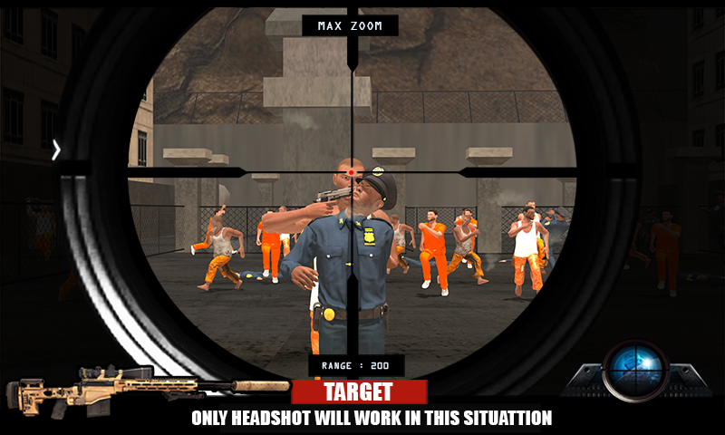 Prison Sniper Survival Hero - FPS Shooter Game Screenshot