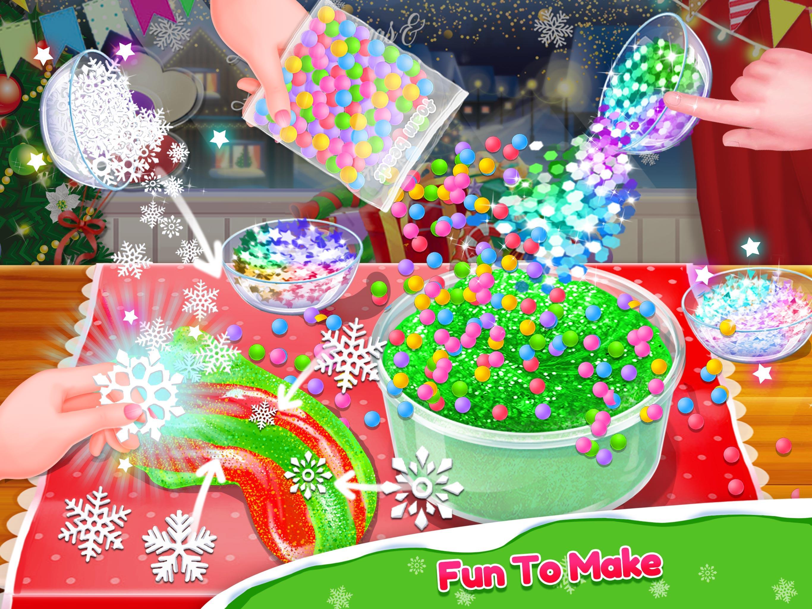 Christmas Slime Party - Crazy Slime Fun Game Screenshot