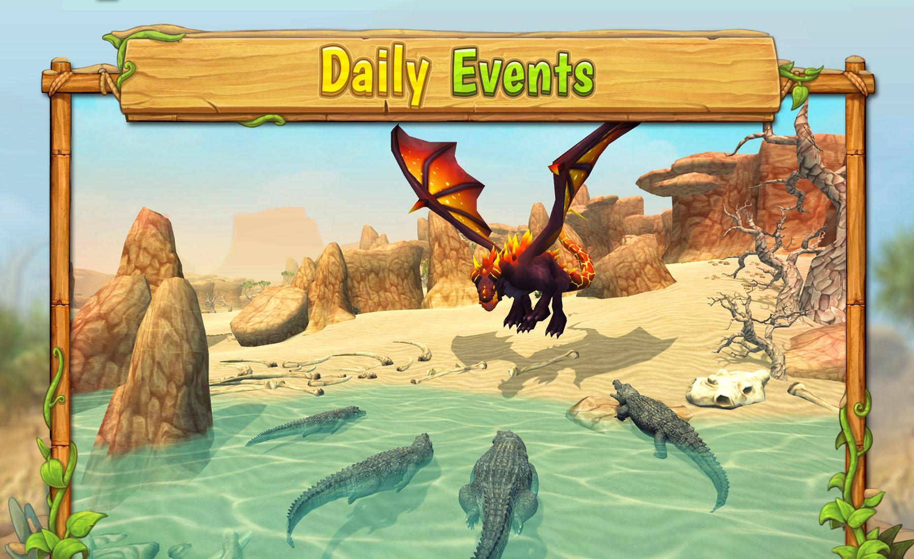 Crocodile Family Sim : Online Game Screenshot