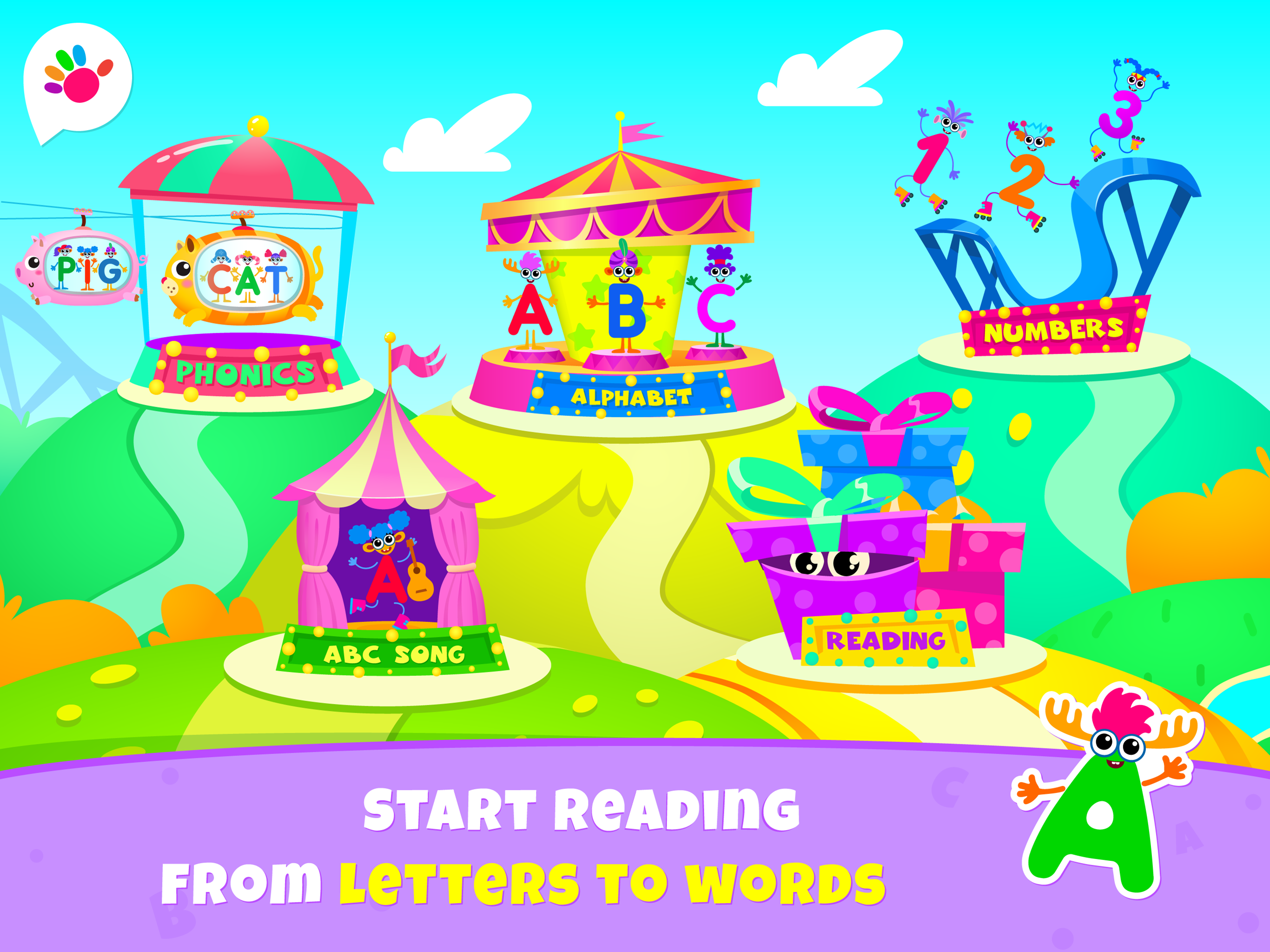 Reading Academy! Learn to Read ภาพหน้าจอเกม