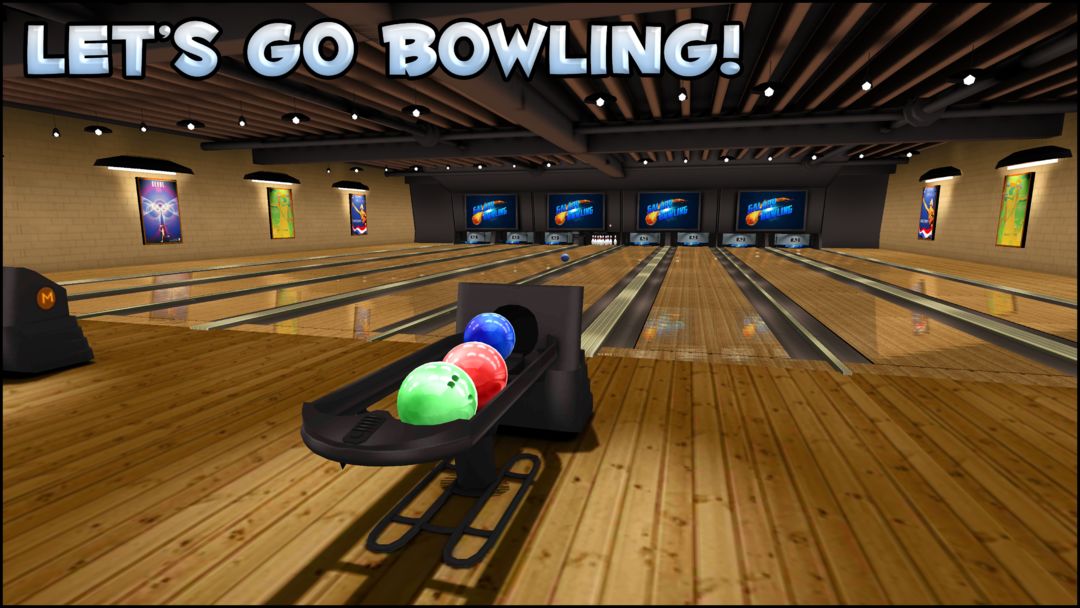Galaxy Bowling 3D ภาพหน้าจอเกม