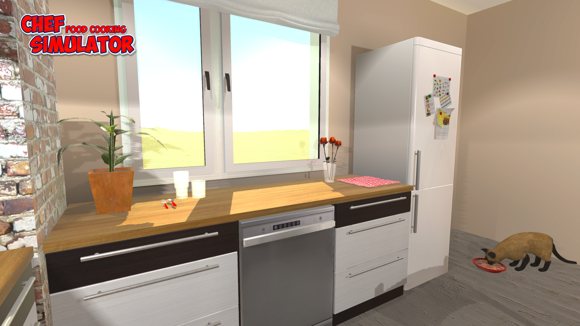 Captura de Tela do Jogo Food Cooking Chef Simulator 24