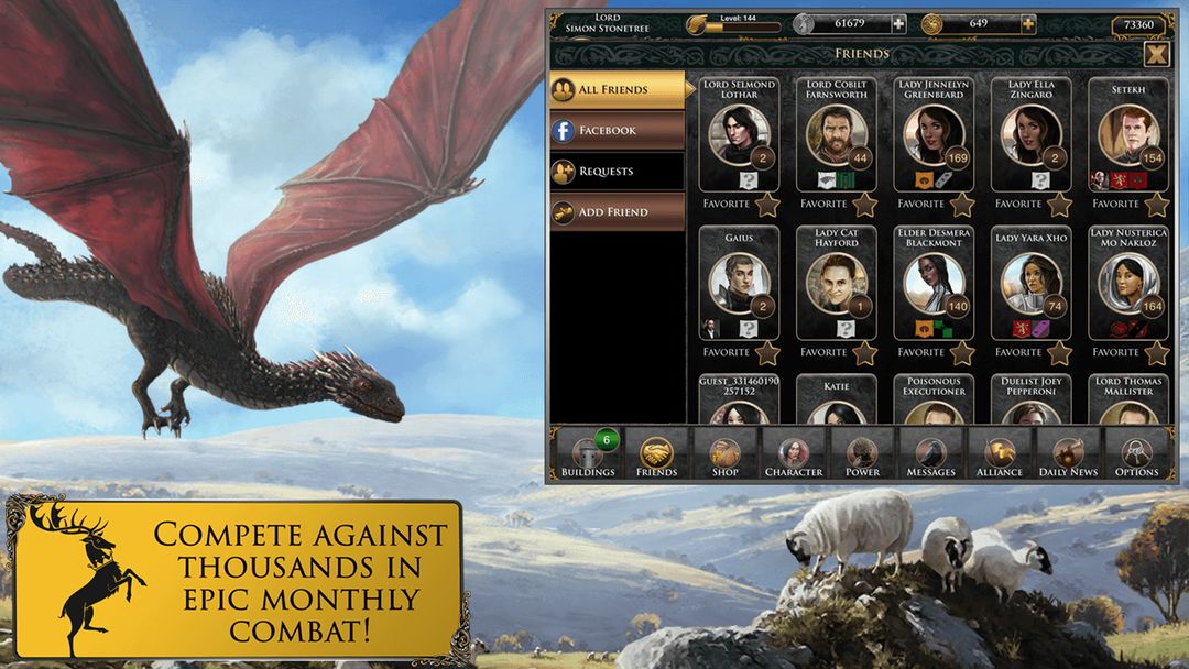 Screenshot of Game of Thrones Ascent