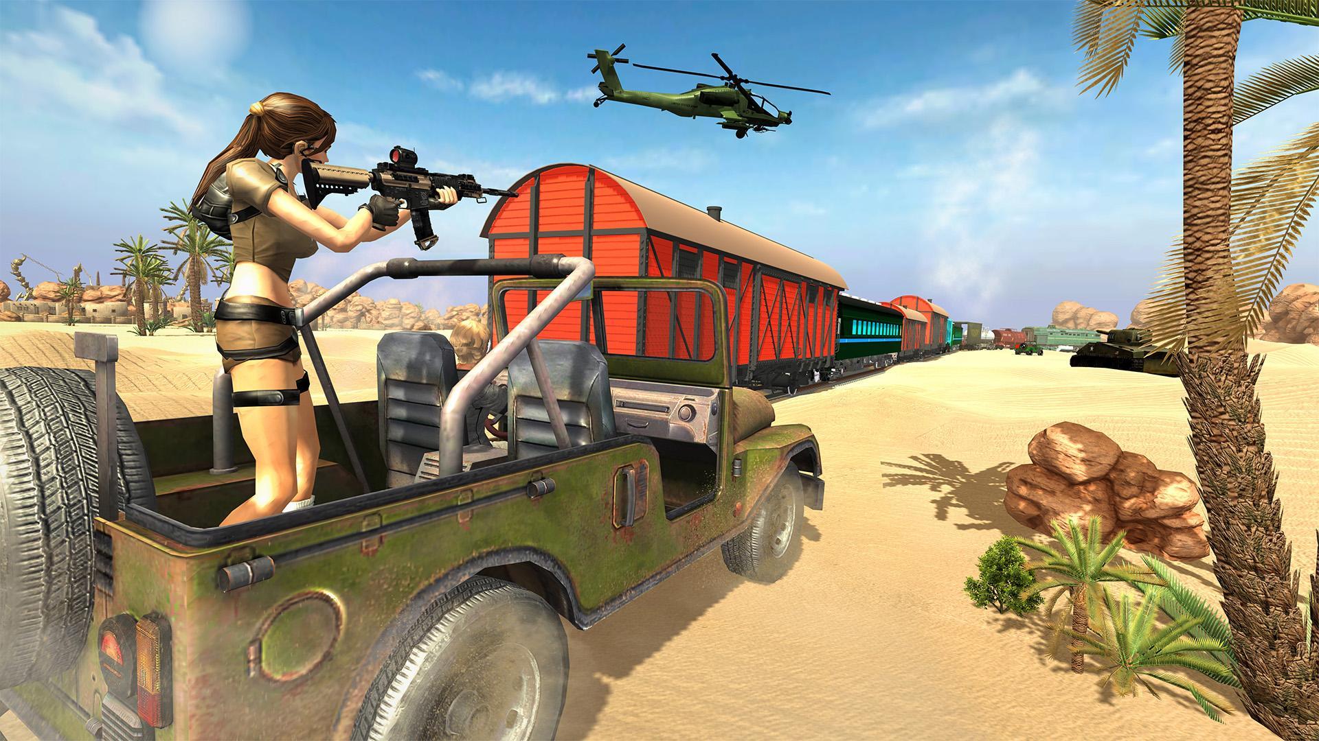 Screenshot 1 of Undercover-Agent: Sniper 3D-Schießspiele 2019 1.47