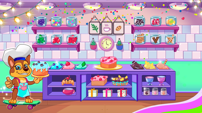 Cuplikan Layar Game Paw bakery games