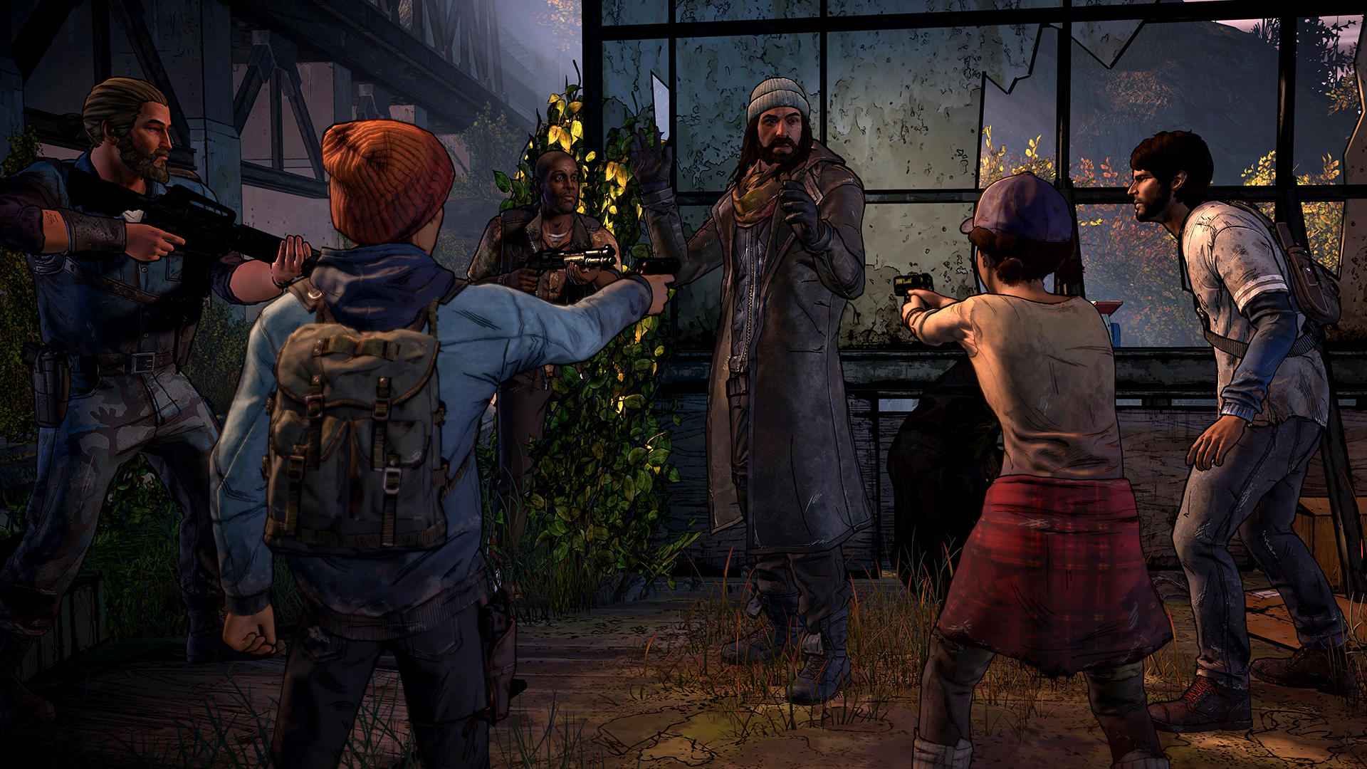Скриншот игры The Walking Dead: A New Fronti
