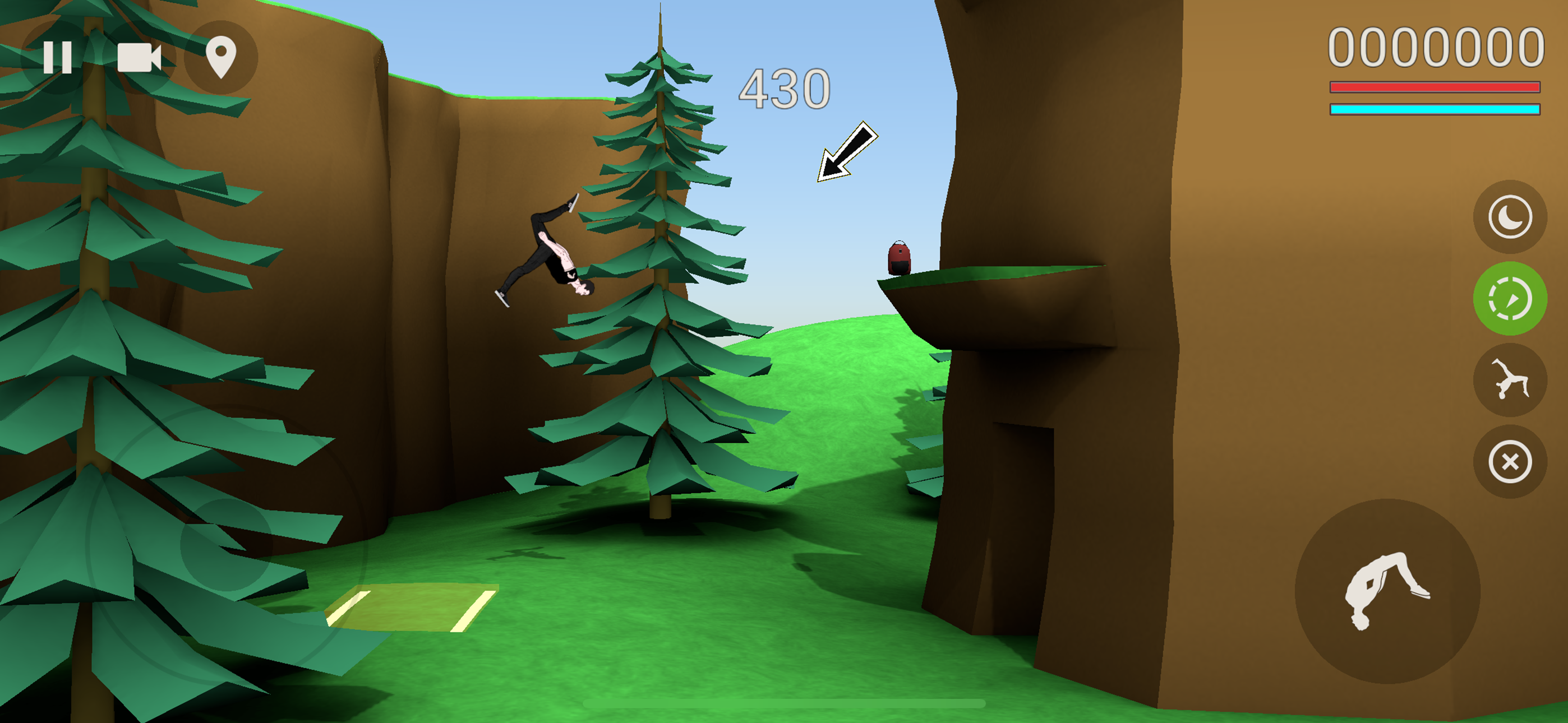 Backflip Madness 2 Game Screenshot