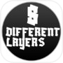 Icon of 8 Different layers