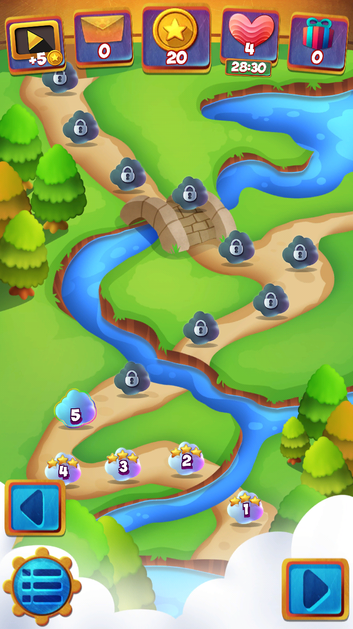 World Stories: Match 3 Mania Game Screenshot