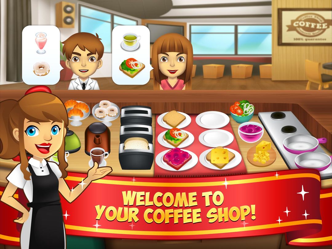 My Coffee Shop: Cafe Shop Game ภาพหน้าจอเกม