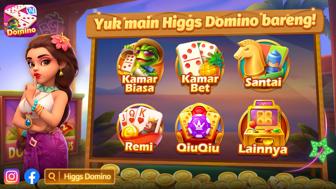 Screenshot of Higgs Domino Island-Gaple QiuQiu Poker Game Online