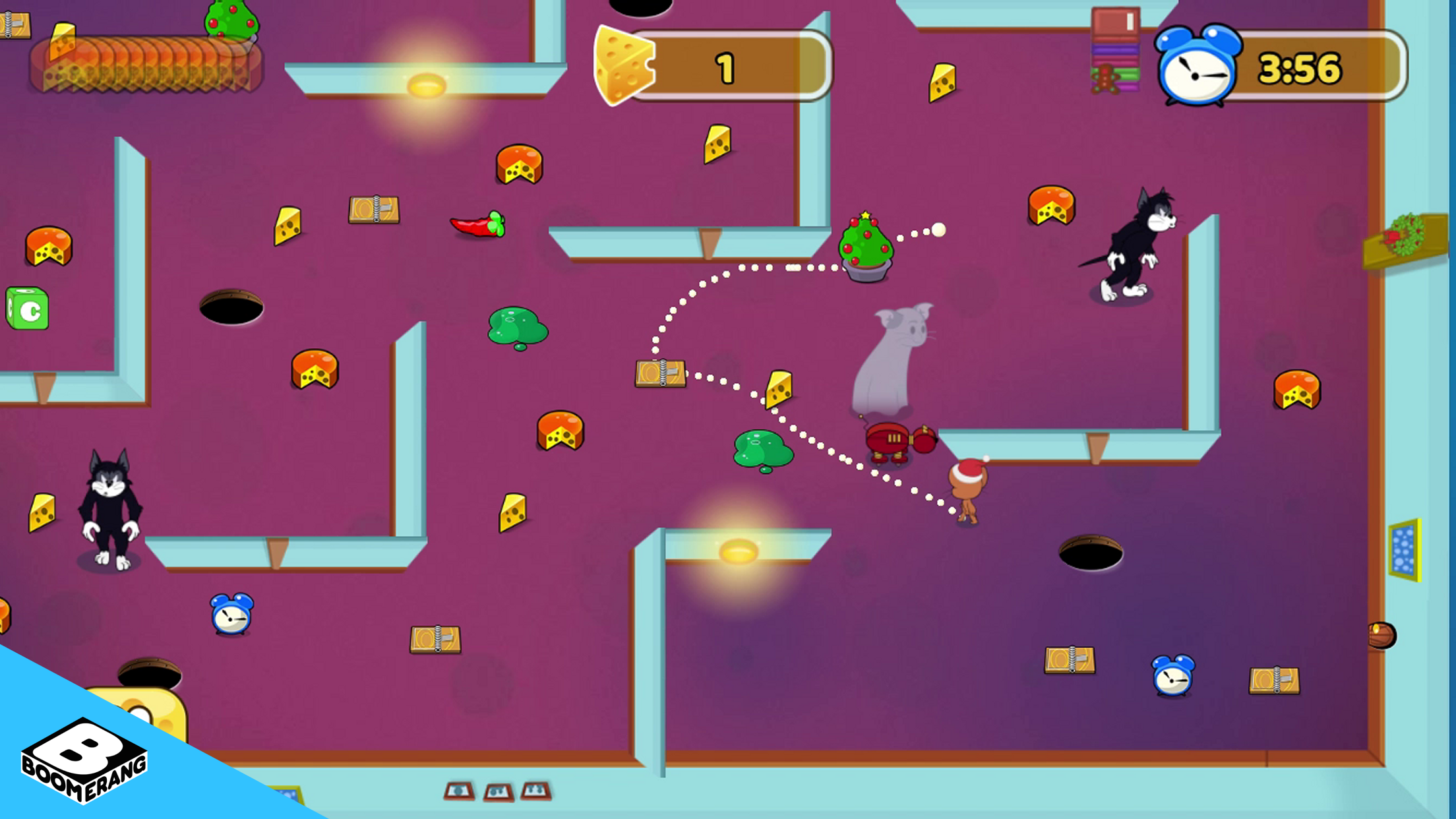 Tom & Jerry: Mouse Maze Game Screenshot