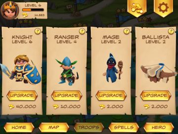 Royal Revolt! ภาพหน้าจอเกม