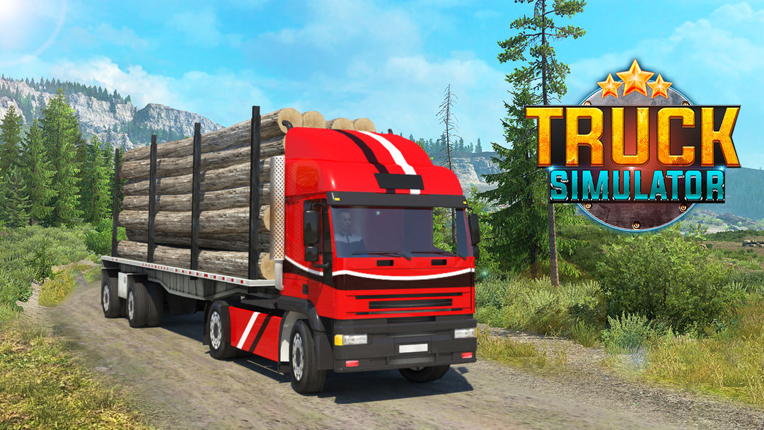 Offroad Mud Truck Simulator:Cargo Truck Parking 3D screenshot game