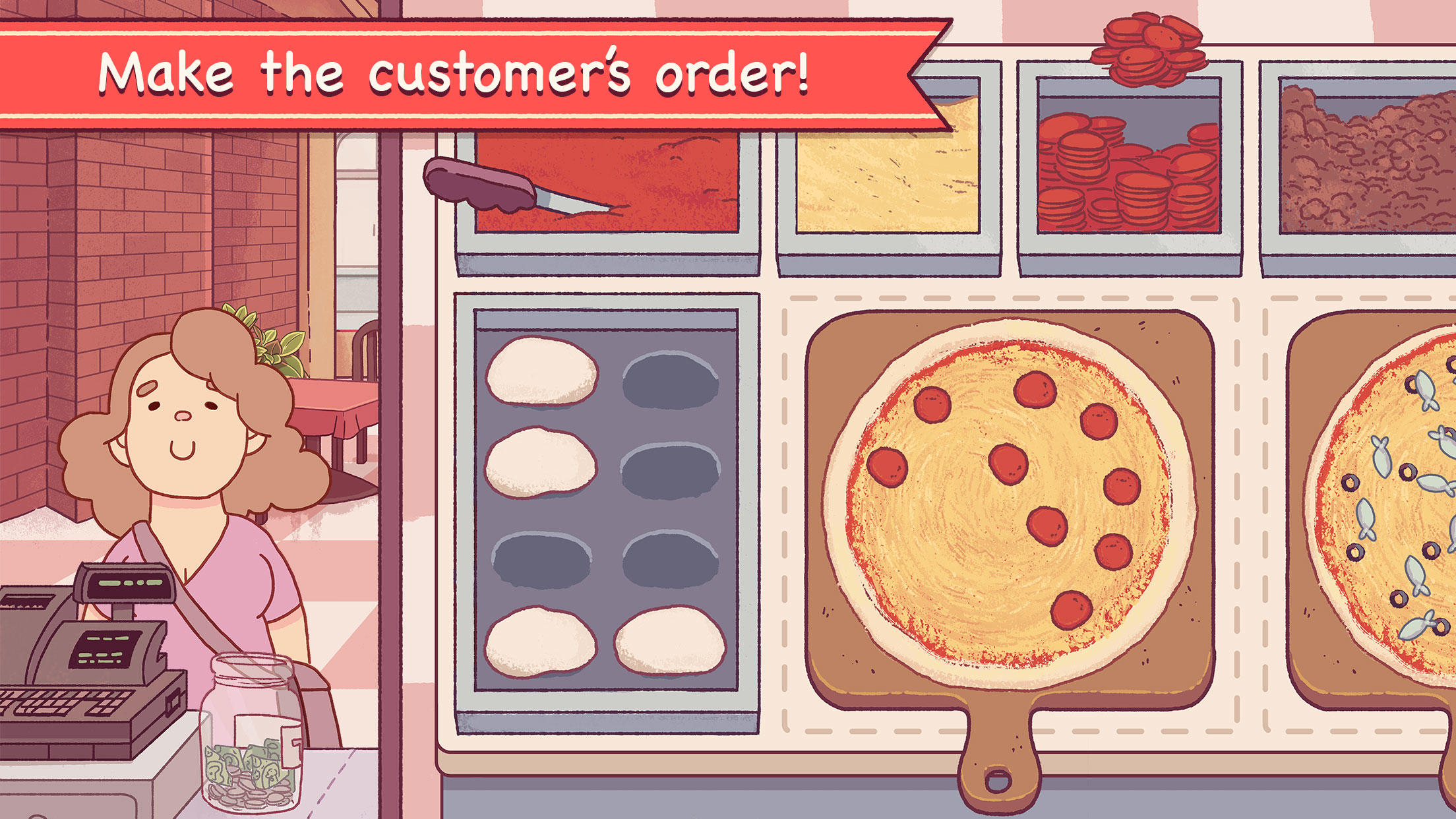 Good Pizza, Great Pizza Game Screenshot