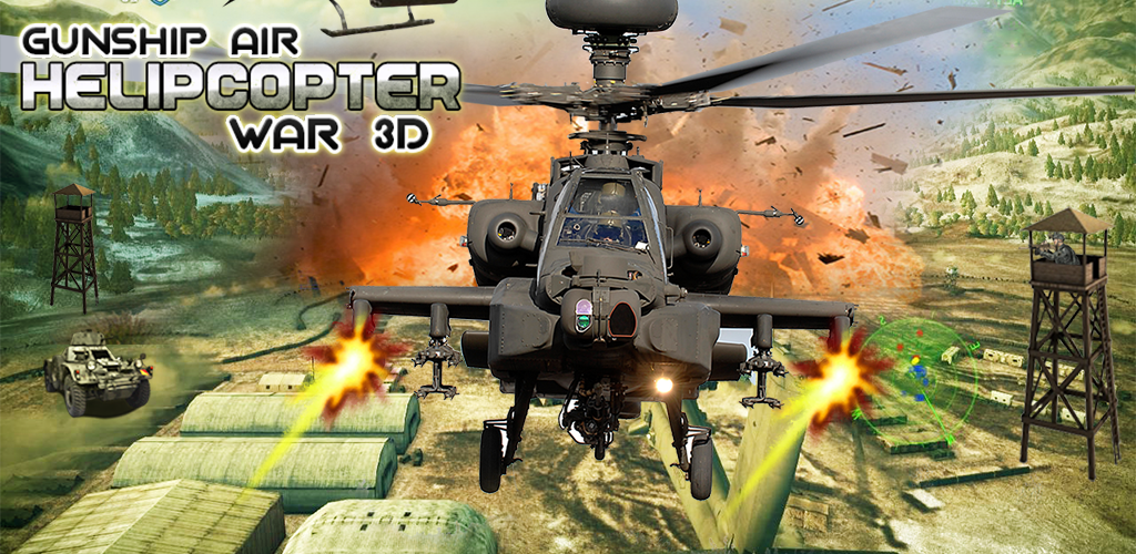 Banner of Gunship Air Hélicoptère Guerre 3D 1.1.7