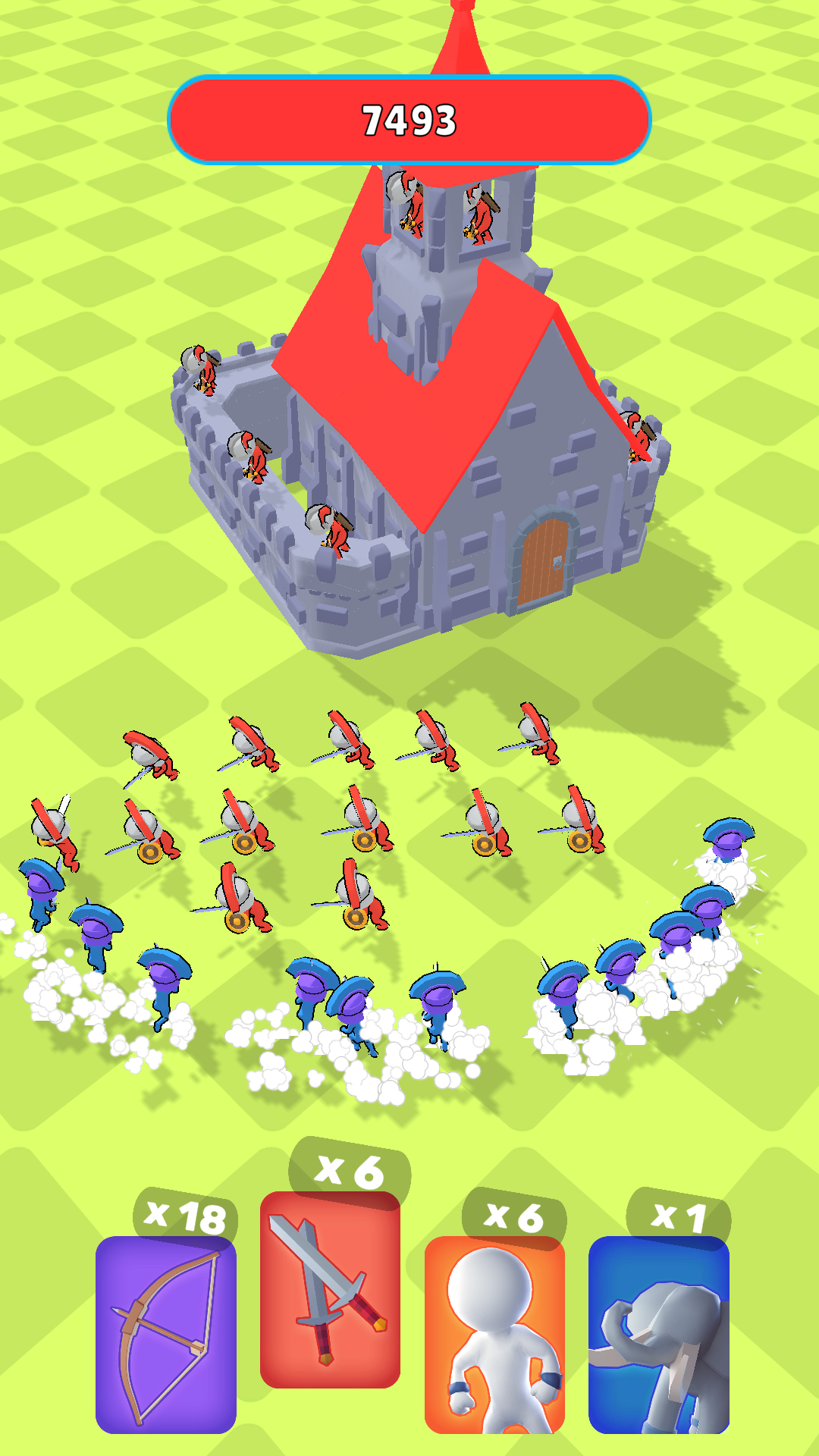 Скриншот игры Merge & Fight
