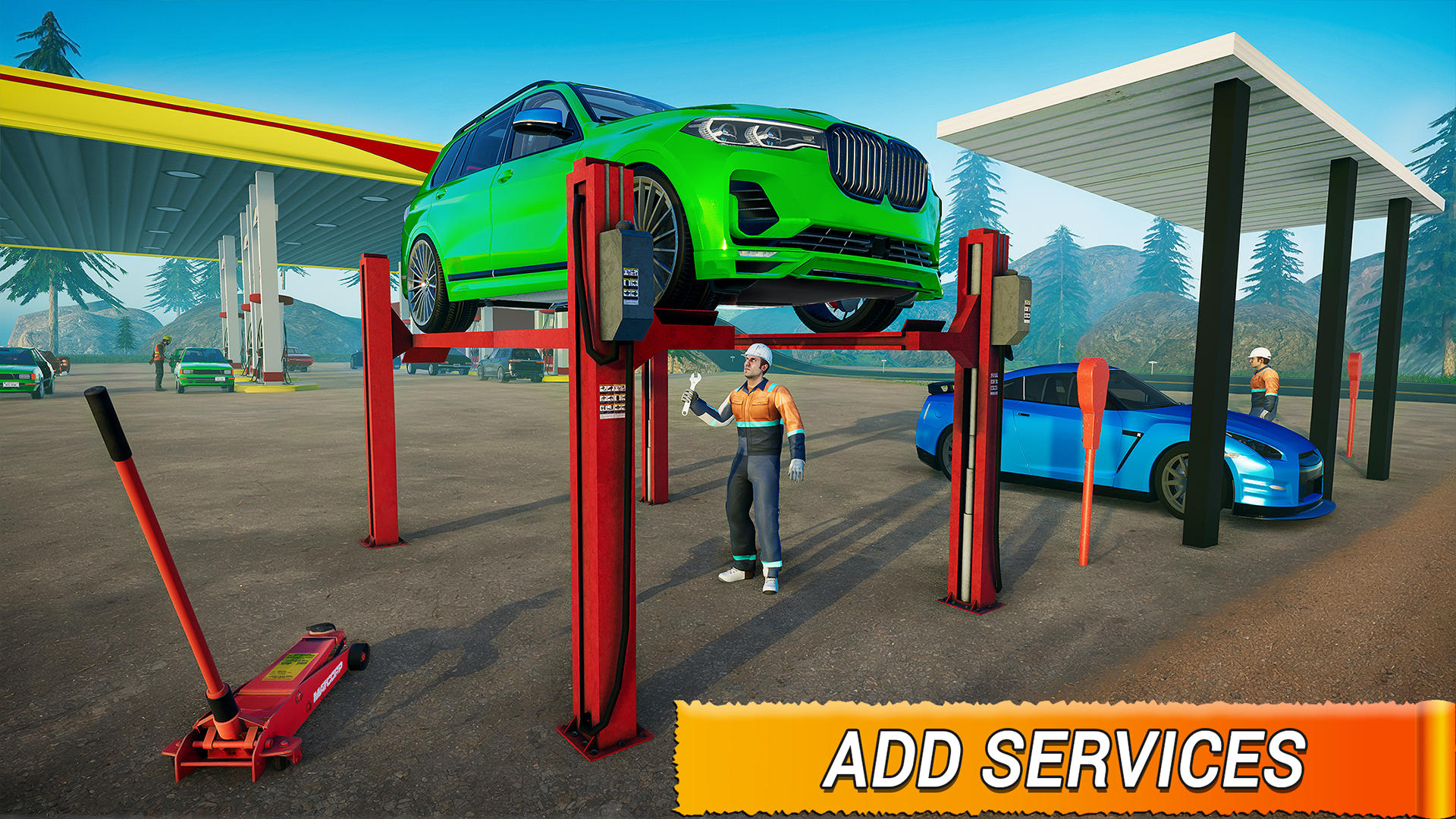 Gas Station Business Simulator Game Screenshot