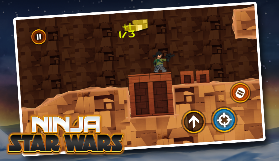Star Ninja Go War - Galaxy Quest Game Screenshot