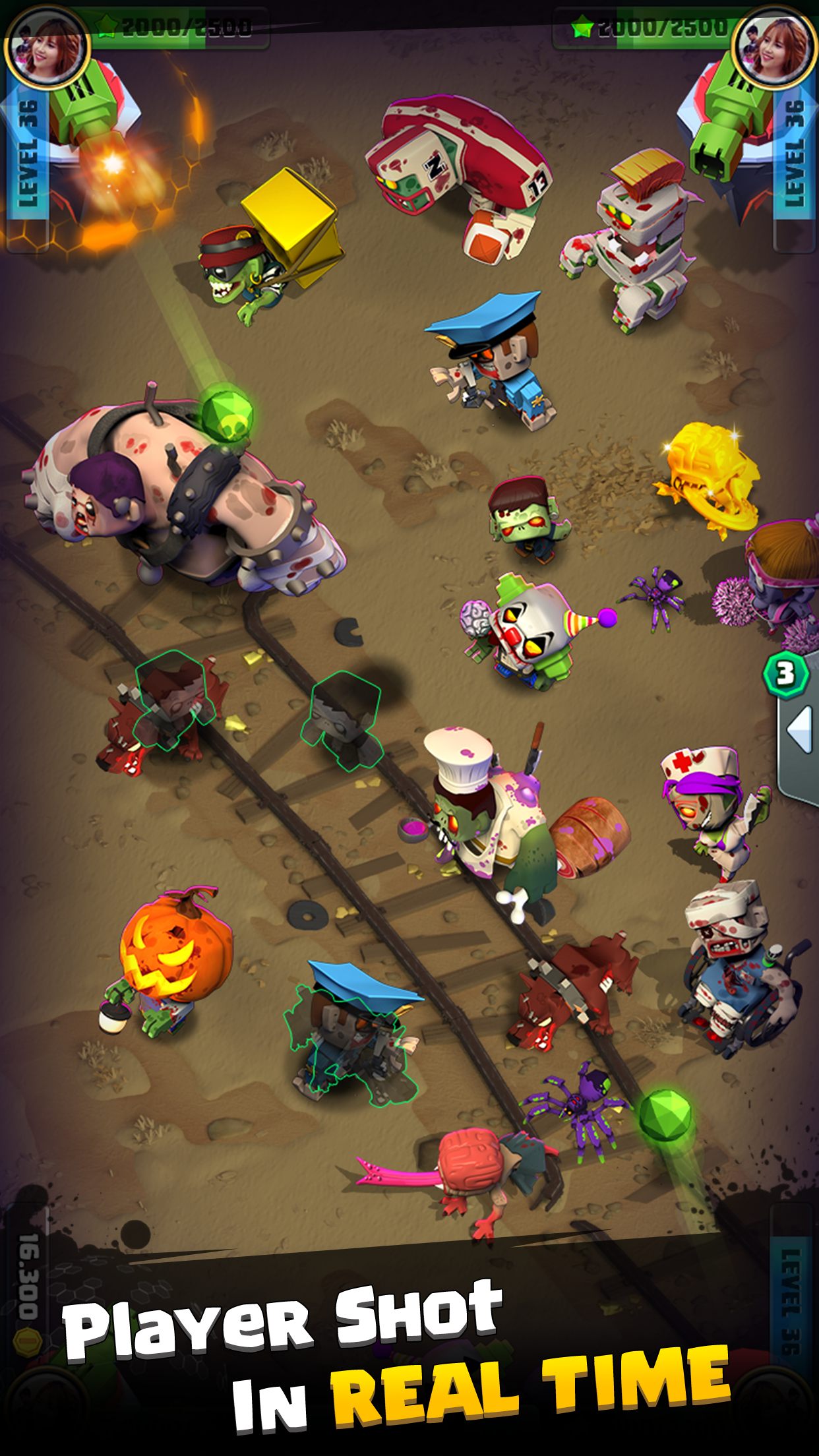 Shoot Like Hell: Zombie Hunter Game Screenshot