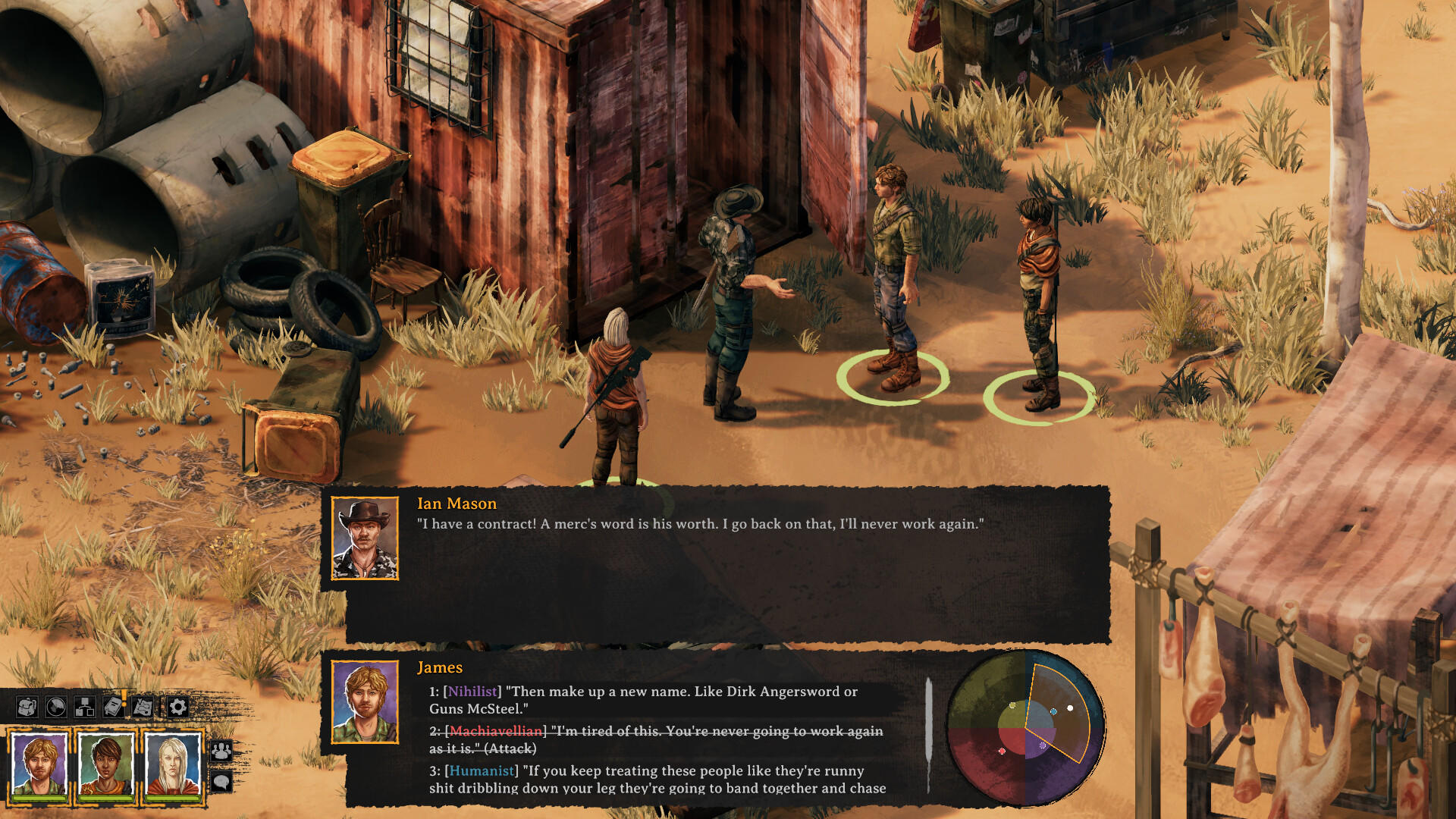 Screenshot of Broken Roads