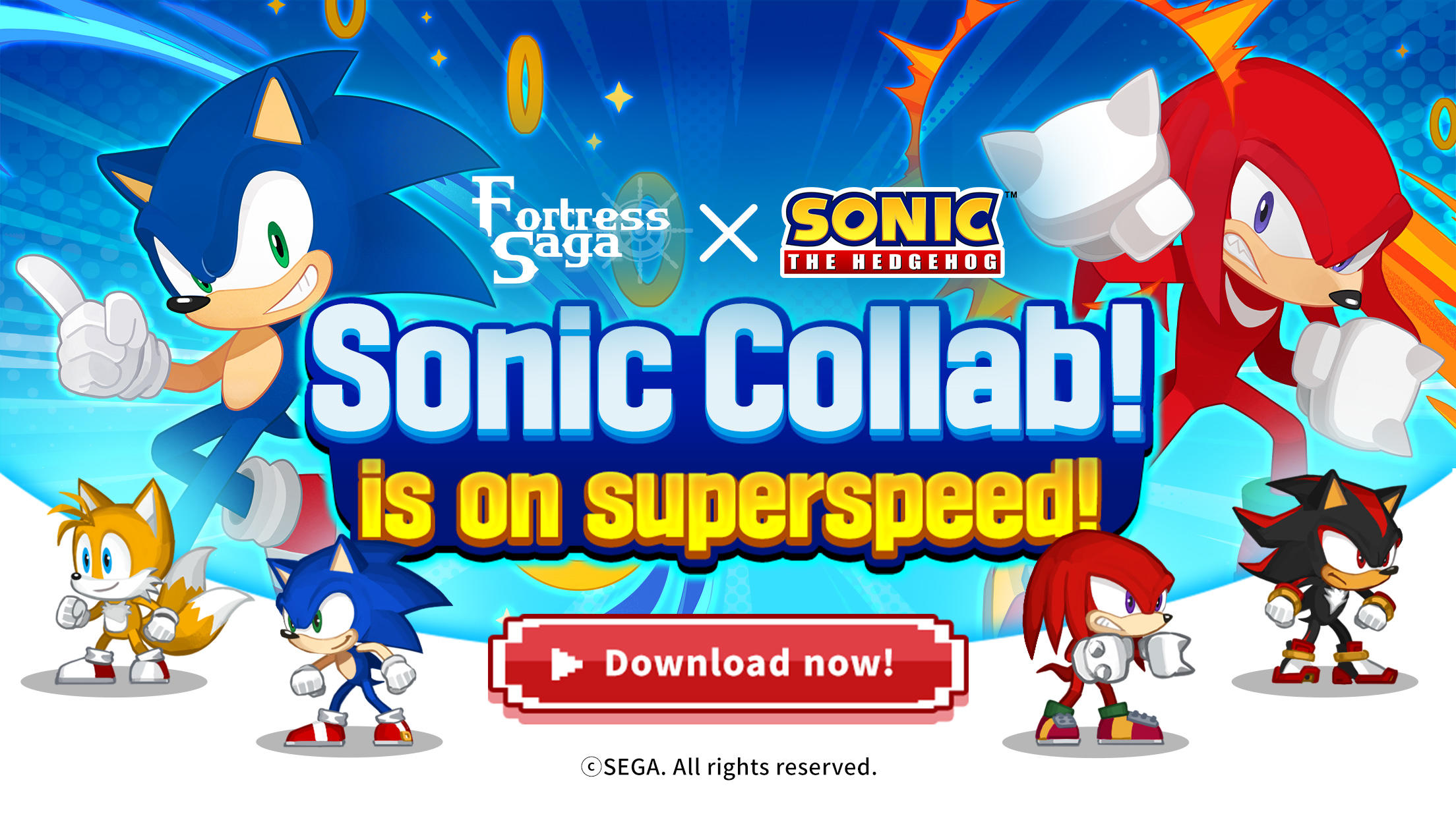 FS X SONIC THE HEDGEHOG Collab Game Screenshot