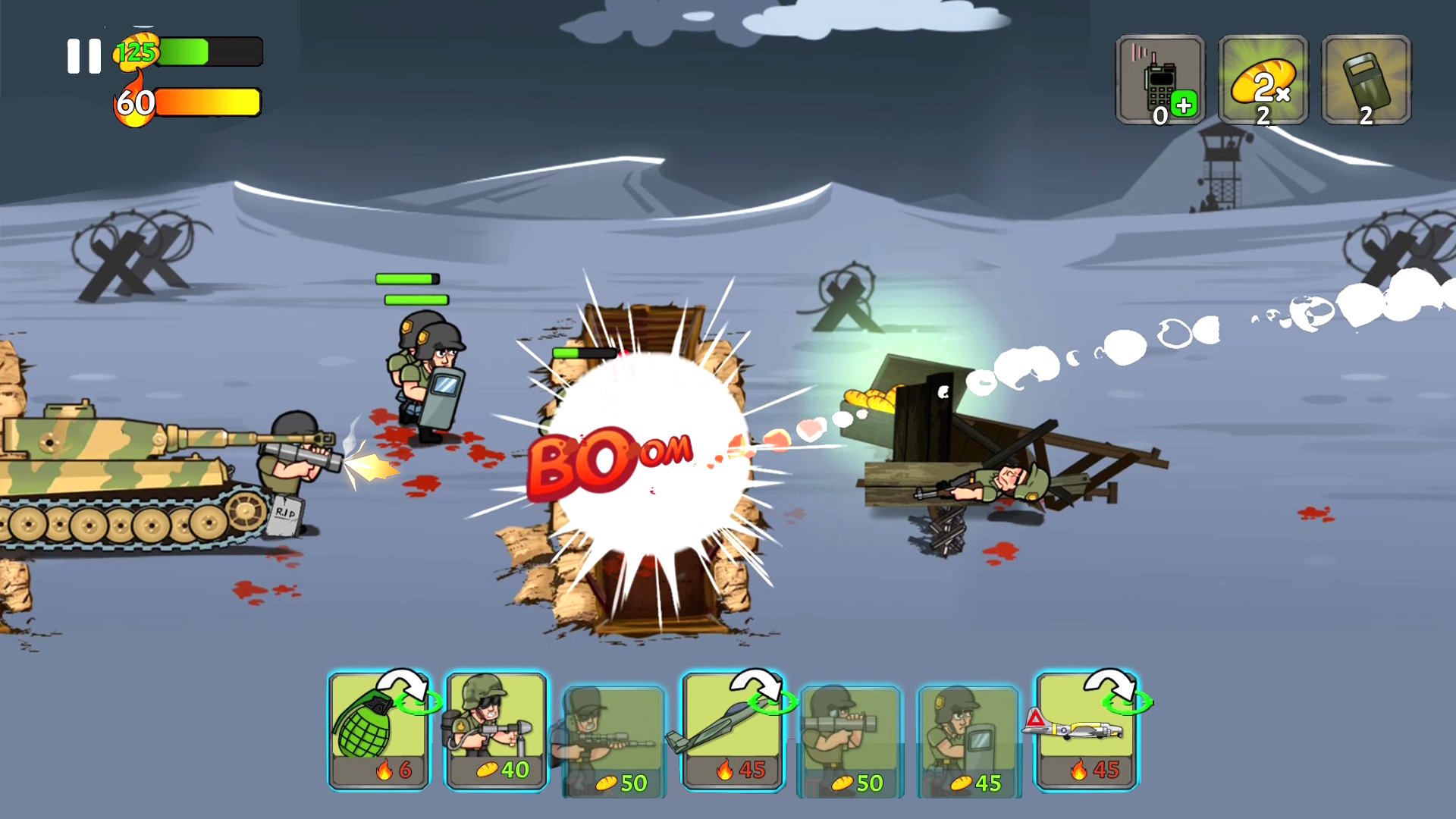 War Strategy Game: RTS WW2 Game Screenshot