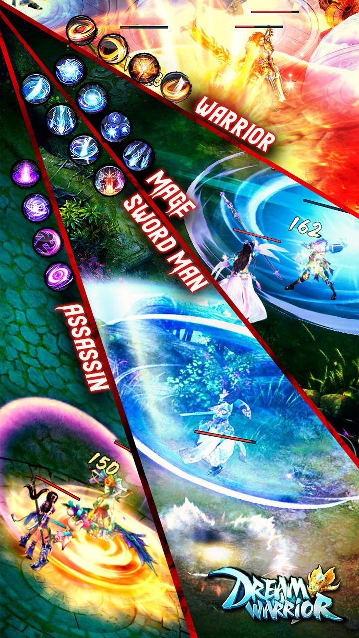 Dream Warrior ゲームのスクリーンショット