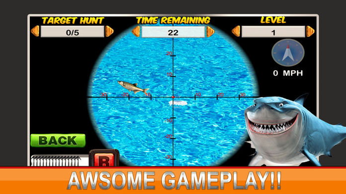 Screenshot of 2016 Shark Spear-fishing Hunting Adventure Shooter