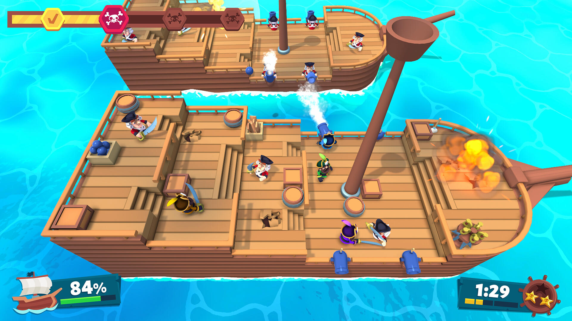 Party Pirates ภาพหน้าจอเกม