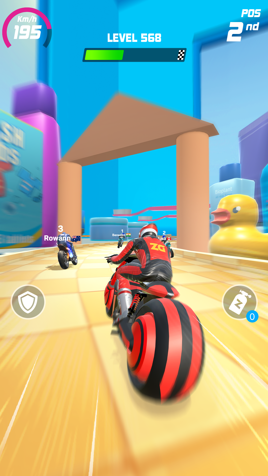 Screenshot of Bike Race: Racing Game