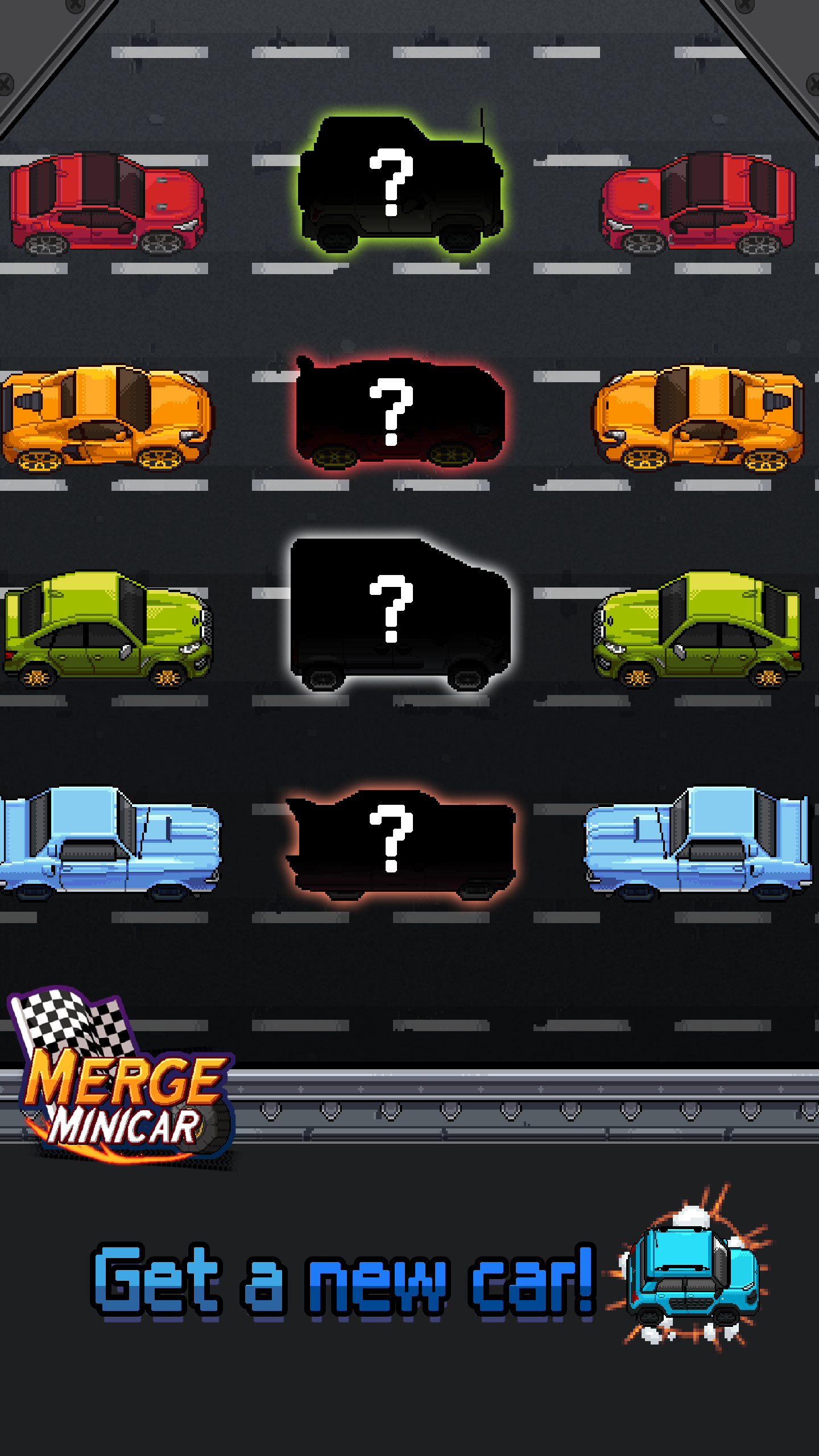 Merge Minicar Game Screenshot