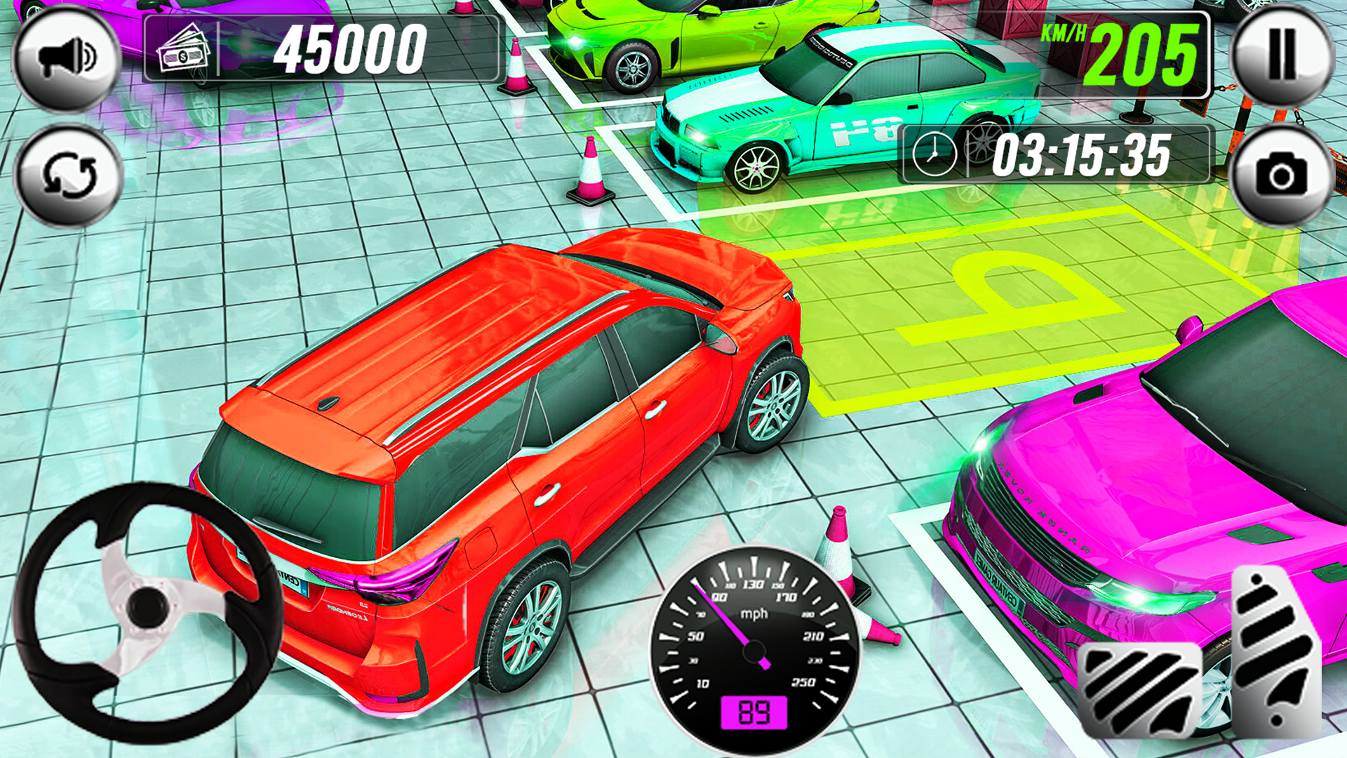 App India vs Pakistan Car Parking Android game 2023 