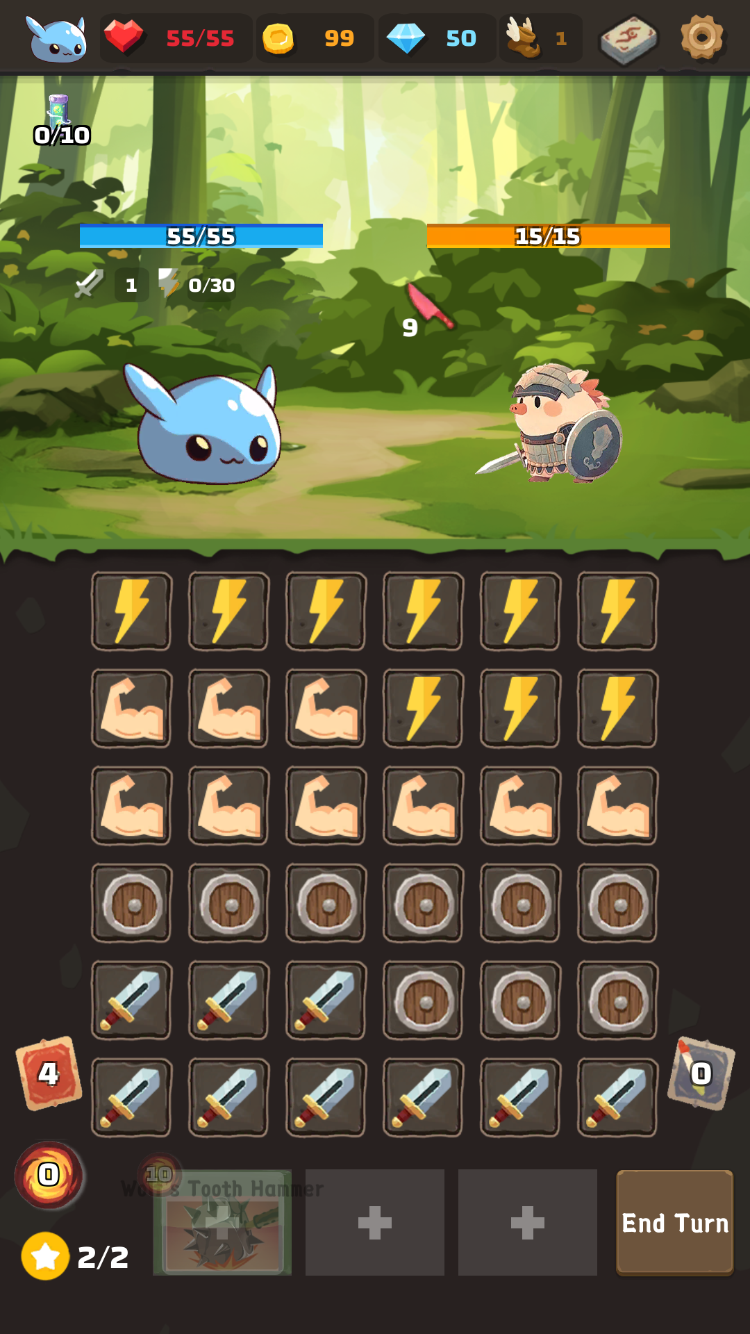 Slime Link : Card ภาพหน้าจอเกม