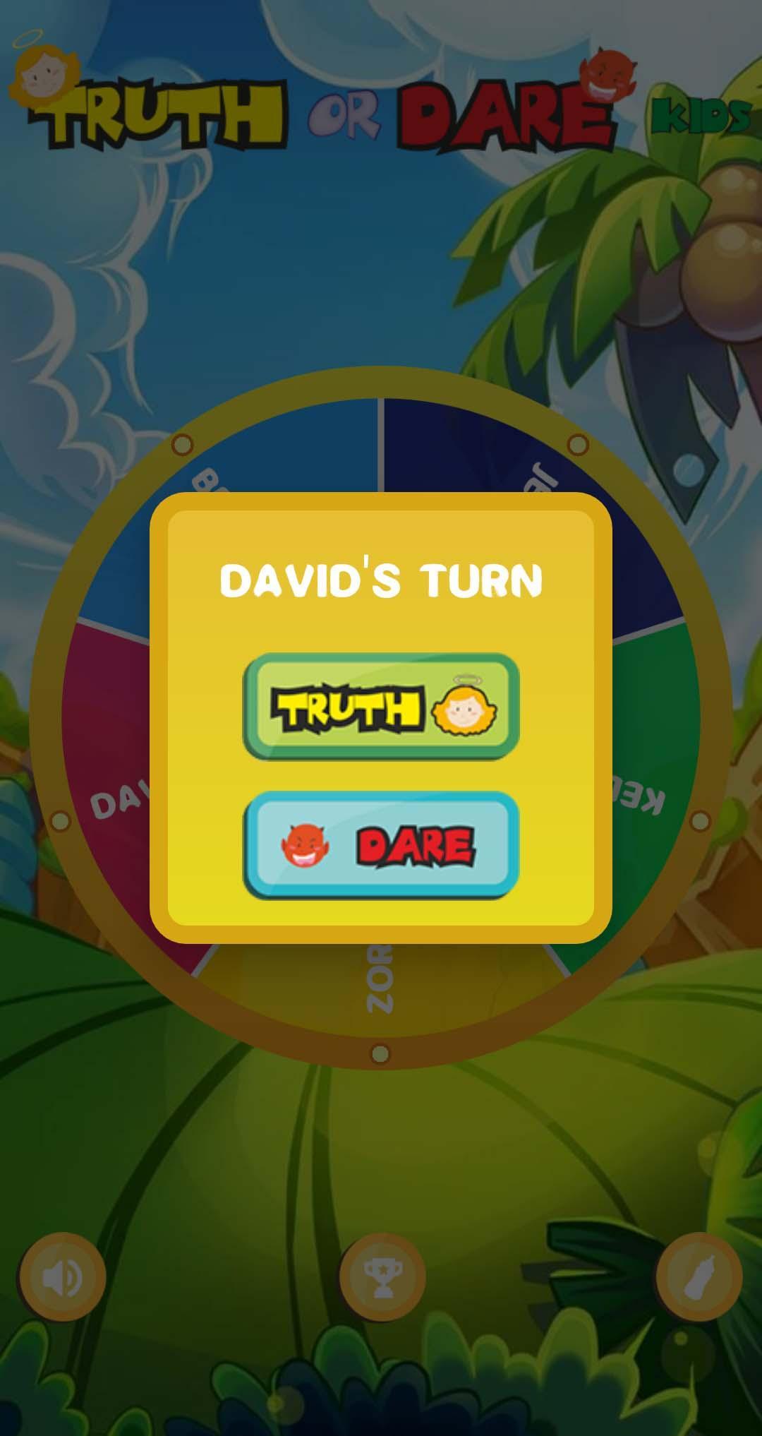 Truth or Dare Kids Game Screenshot
