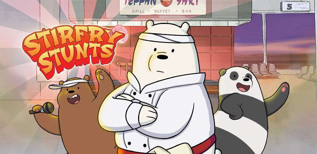 Banner of StirFry Stunts - Kami Bare Bears 